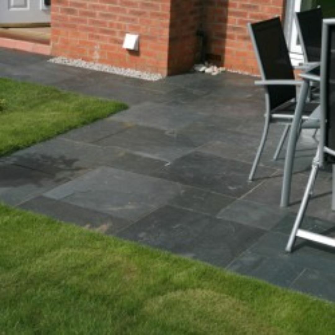 Olive Black Slate Tile Hawaii Stone Imports