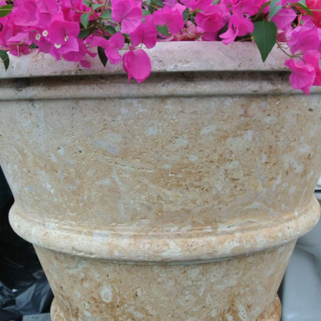 Coral Classic Planter Hawaii Stone Imports