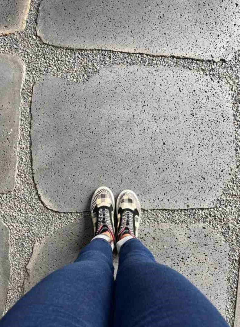 Puka Lava Grey basalt Paver Hawaii Stone Imports