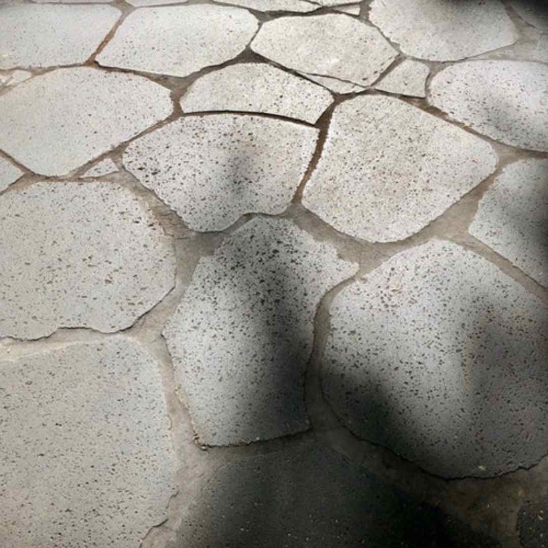 Puka Lava Grey basalt Paver Hawaii Stone Imports