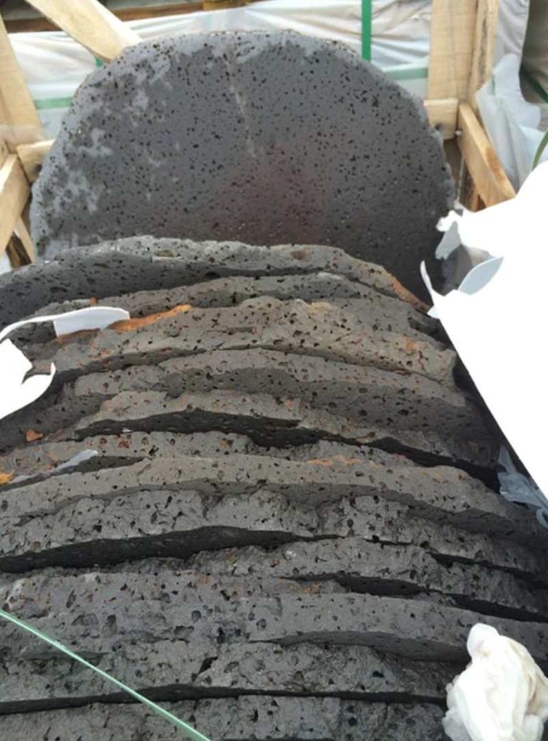 Puka Lava Grey basalt Paver Hawaii Stone Imports