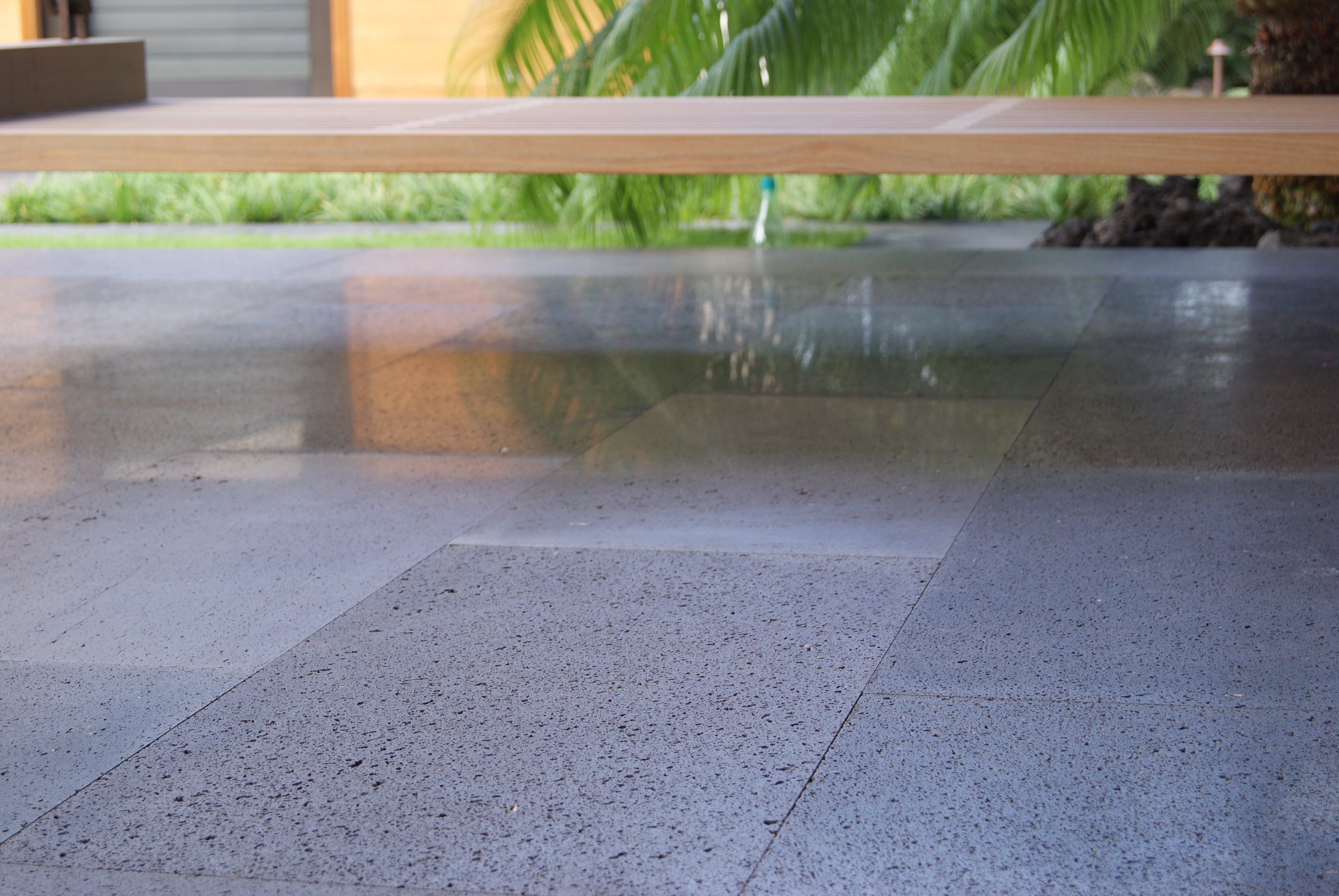 Puka Lava Grey Basalt Tile Hawaii Stone Imports