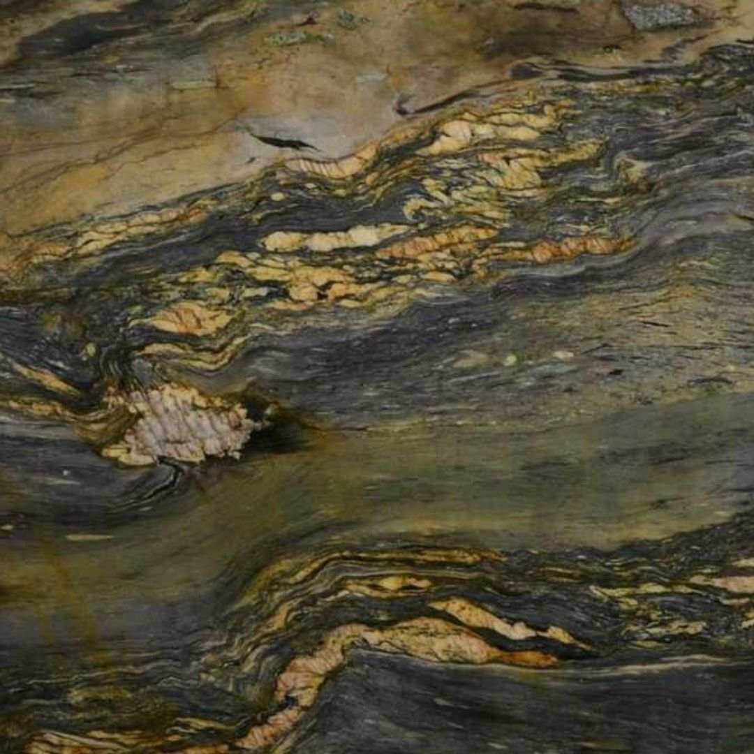 Blue Fire Quartzite Slab Hawaii Stone Imports