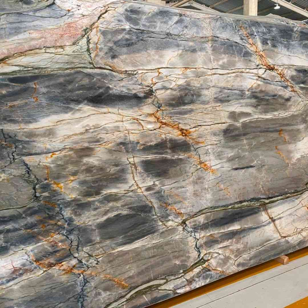 Michelangelo Quartzite Slab Hawaii Stone Imports