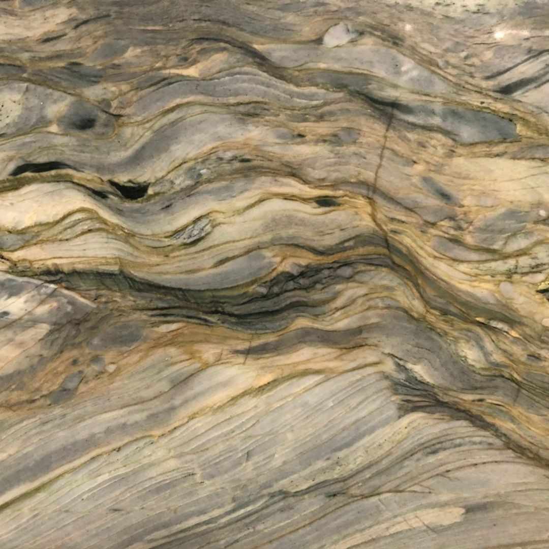 Tahiti Blue Quartzite Slab Hawaii Stone Imports