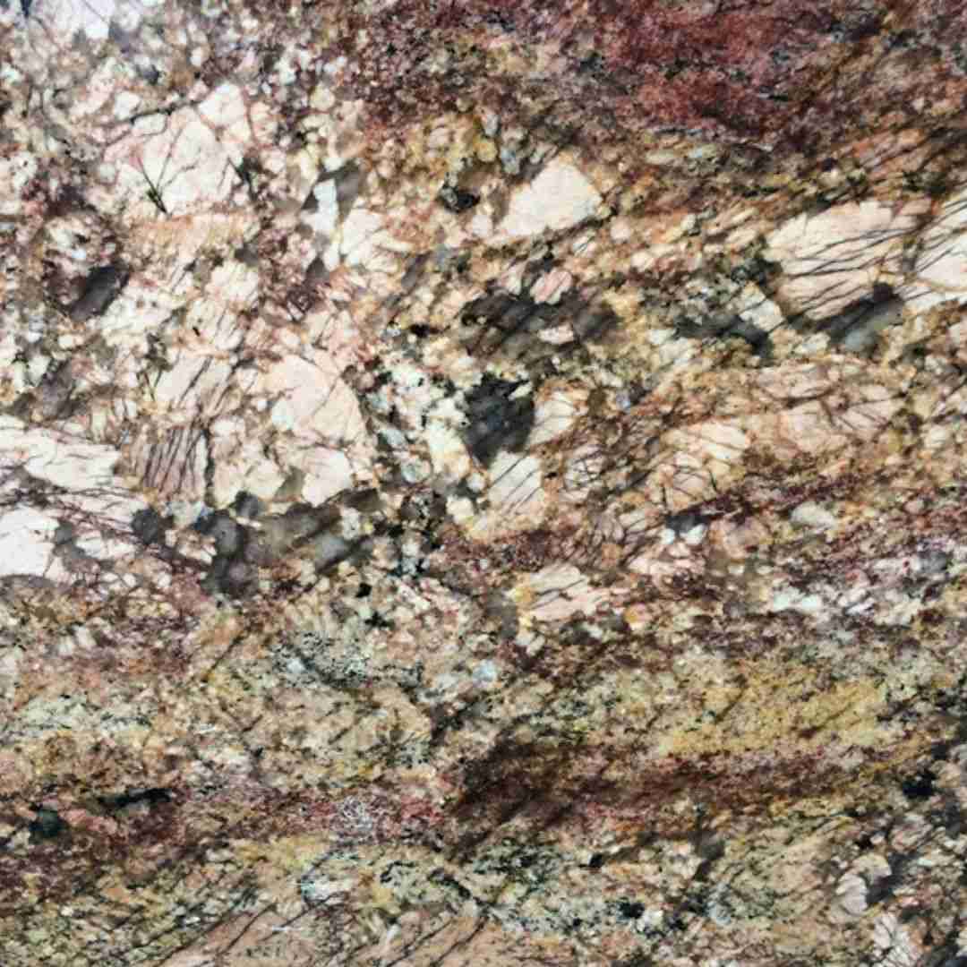 Bordeaux Granite Slab Hawaii Stone Imports