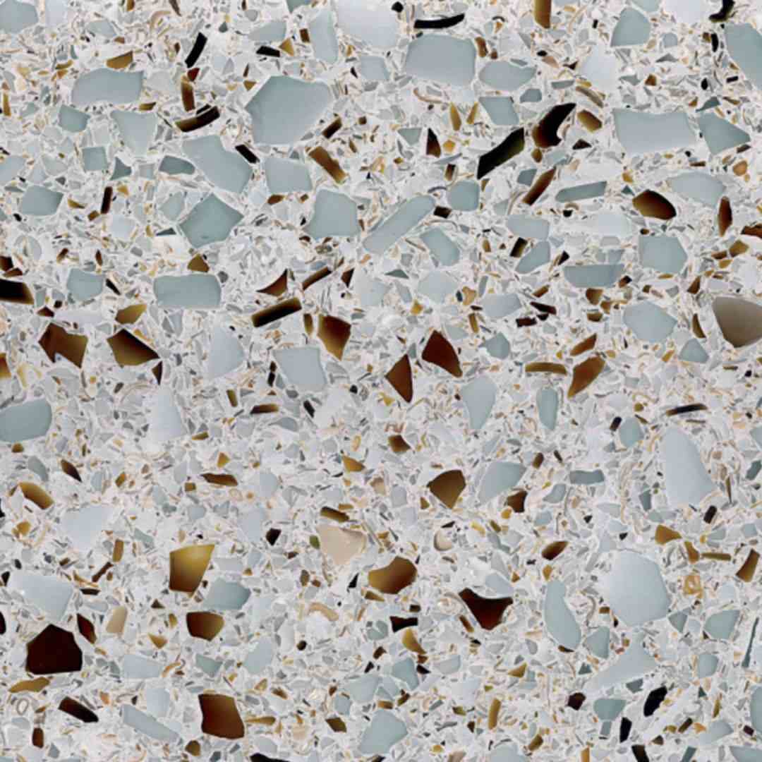 Coral Spice Eco Quartz Slab Hawaii Stone Imports
