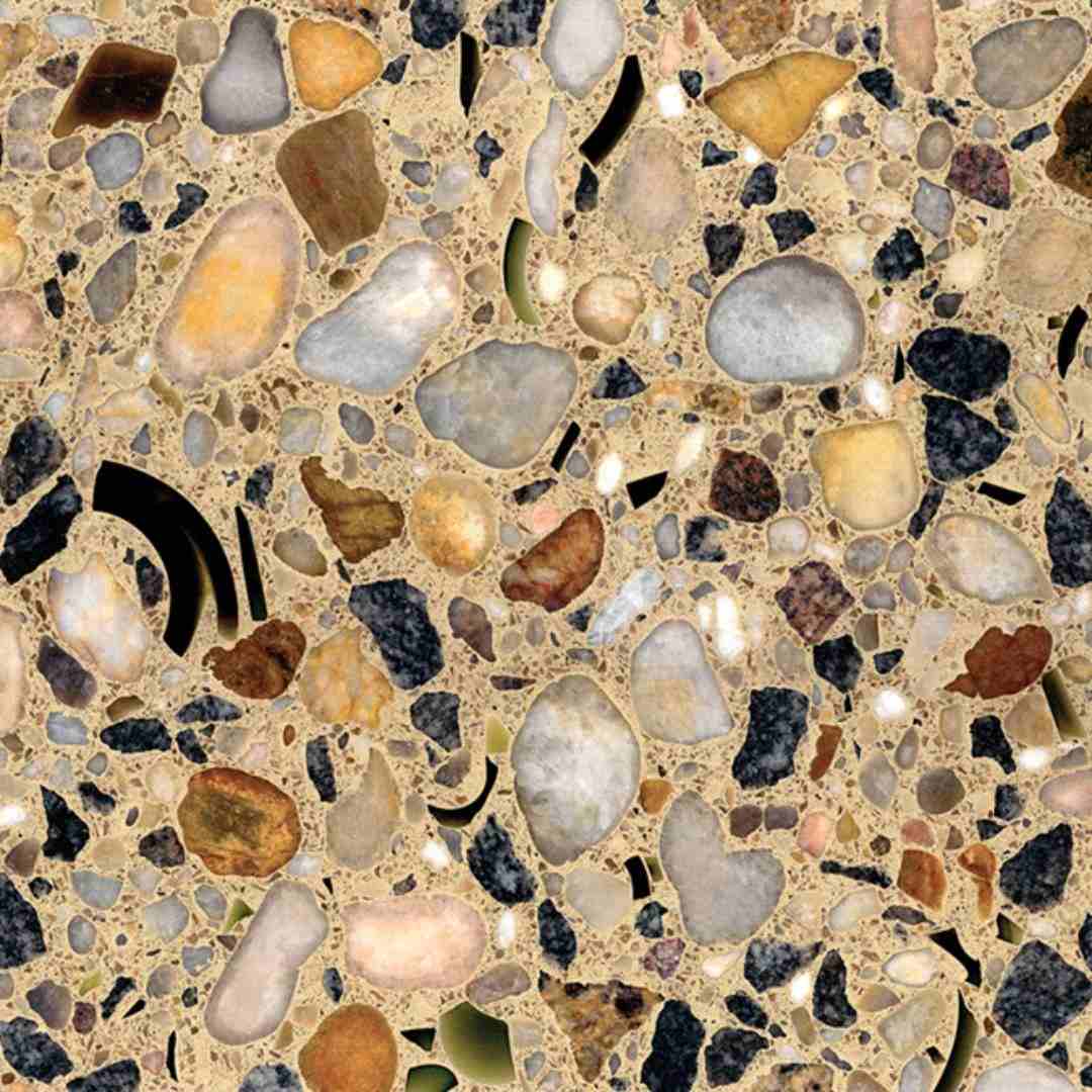 Damson Brook Green Eco Quartz Slab Hawaii Stone Imports