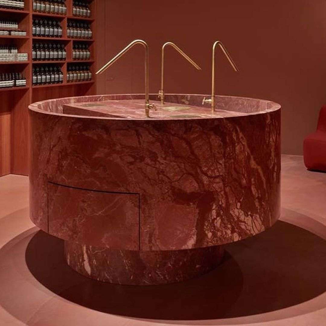 Rosso Venezia Marble Slab Hawaii Stone Imports