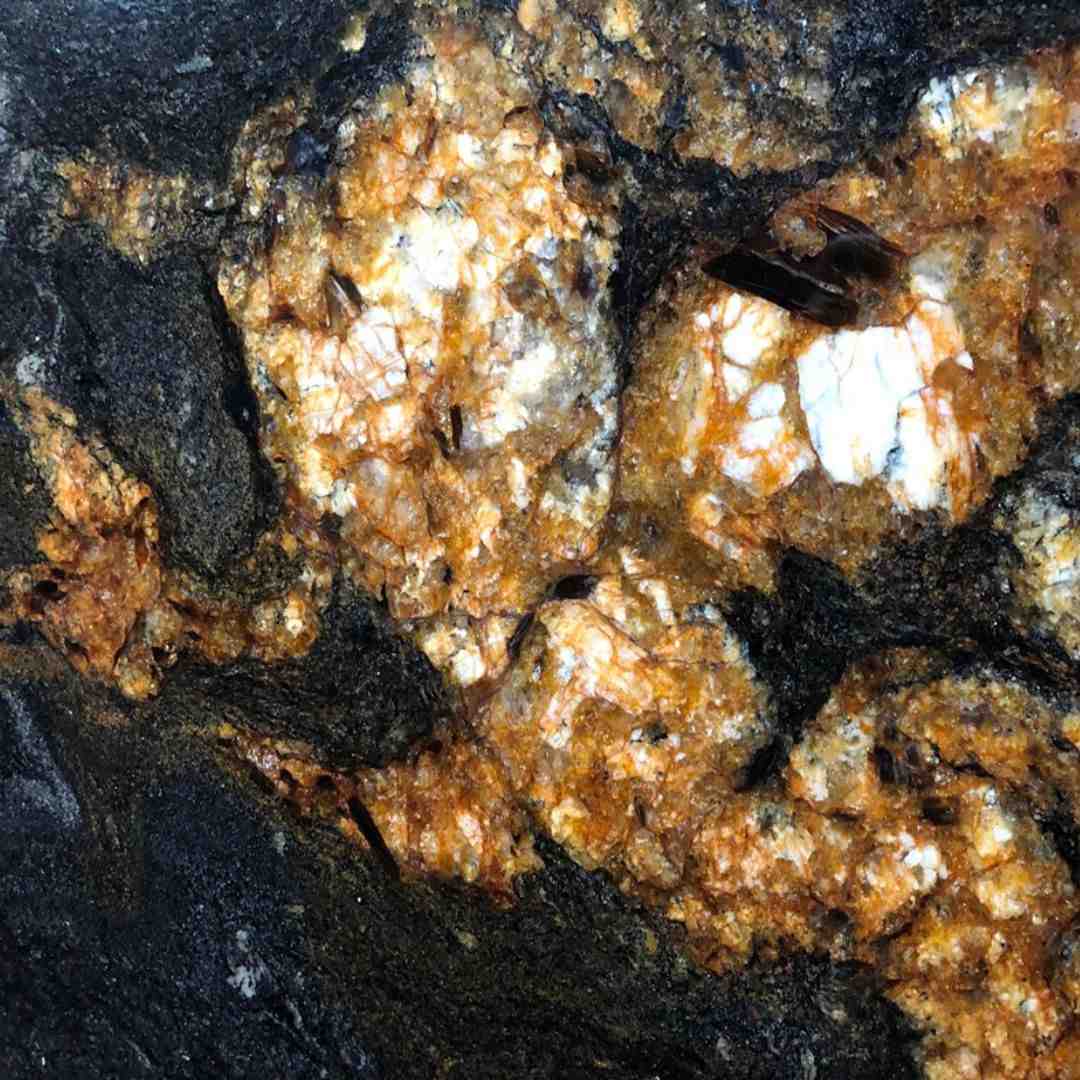 Golden Fusion Granite Slab Hawaii Stone Imports