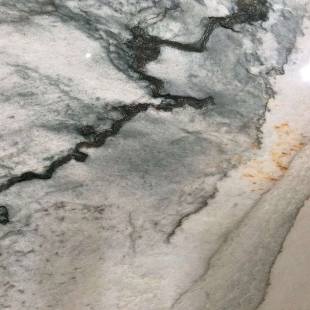 Infinity White Quartzite Slab Hawaii Stone Imports