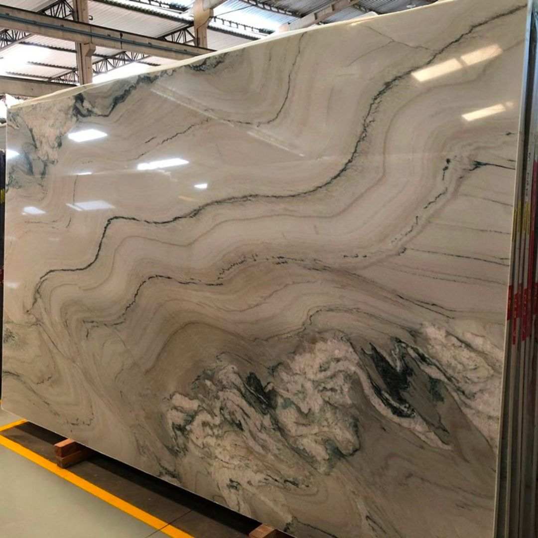 Macaubas Phantasy Quartzite Slab Hawaii Stone Imports