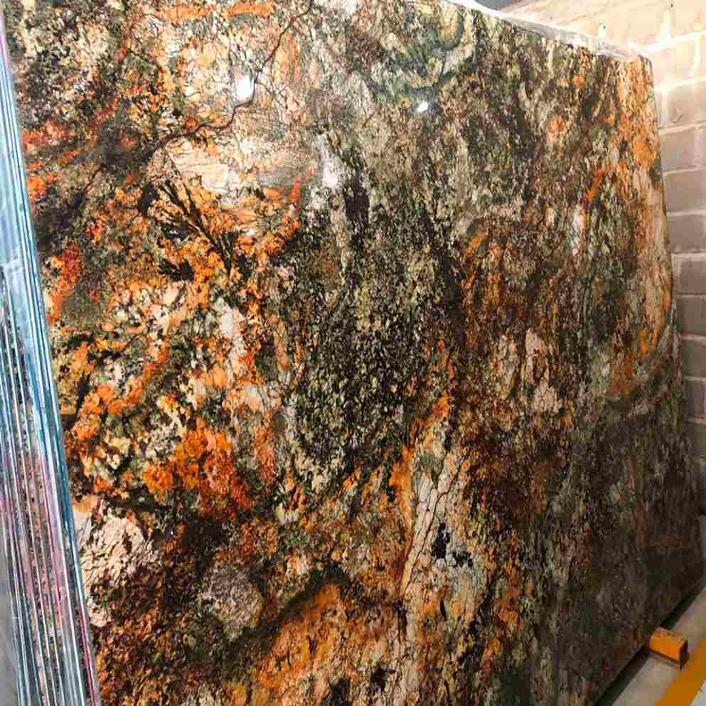 Taboo Granite Slab Hawaii Stone Imports