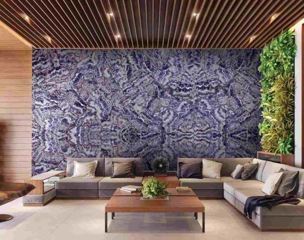 Amethyst Semi Precious Quartz Slab Hawaii Stone Imports