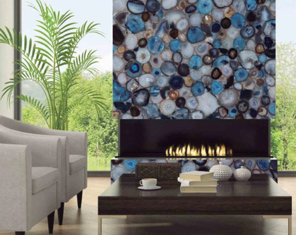 Tropicalia Semi Precious Agate Gemstone Slab Hawaii Stone Imports