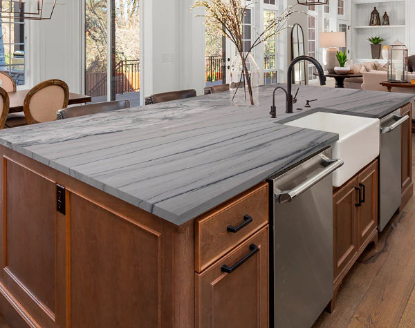 Macaubas Phantasy Quartzite Slab Hawaii Stone Imports