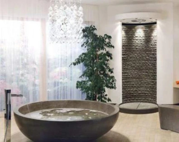 Bathroom | Mahina Basalt Bathtub