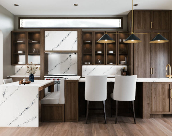 Inverness Cobalt Cambria-Quartz Slab Hawaii Stone Imports