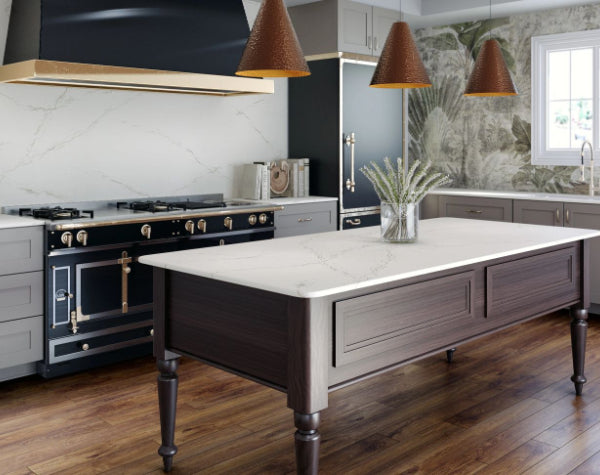 Inverness Frost Cambria-Quartz Slab Hawaii Stone Imports