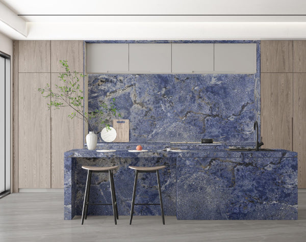 Kitchen | Blue Bahia Granite Slab
