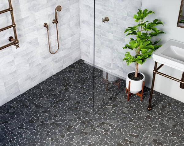 Black Basalt Random Tile Hawaii Stonr Imports