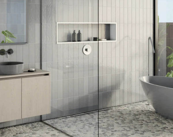 Cloudburst Perfect Pebble Mosaic Hawaii Stone Imports