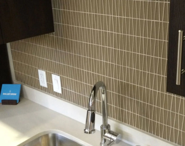 Sand Glass Waveline Mini Mosaic Hawaii Stone Imports