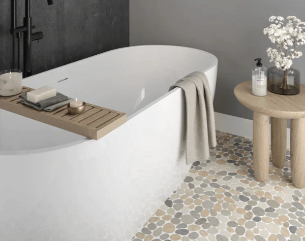 Sea Salt Level Pebble Mosaic Hawaii Stone Imports