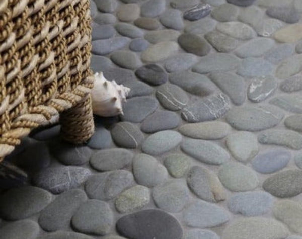 Tundra Sage Perfect Pebble Mosaic Hawaii Stone Imports