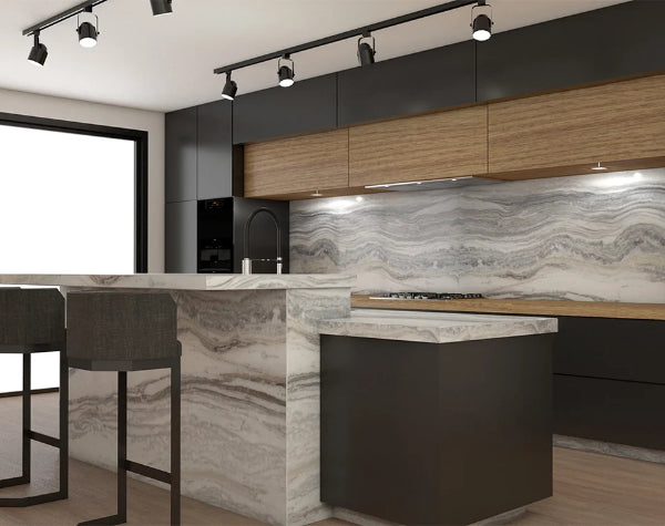 Kitchen | Crema Portinari Marble Slab