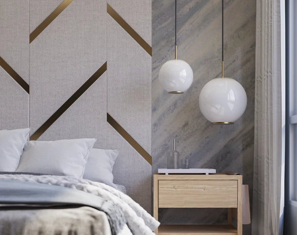Bedroom | Cristalita Blue Marble Slab