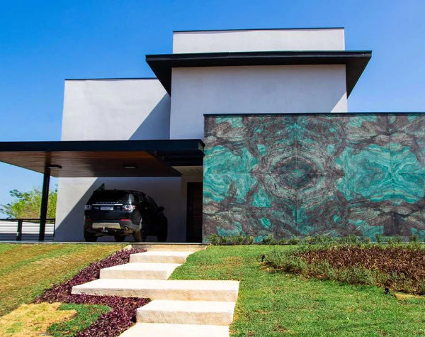 External | Paradise Blue Quartzite Slab