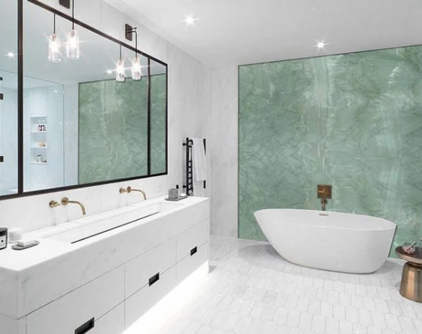Bathroom | Acqua Quartzite Slab
