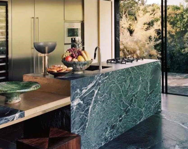 Verde Alpi Marble Slab Hawaii Stone Imports