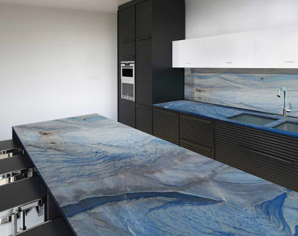 Kitchen | Blue Macaubas Quartzite Slab