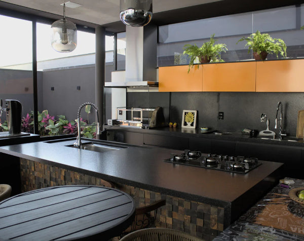 Kitchen | Inca Dark Granite Slab
