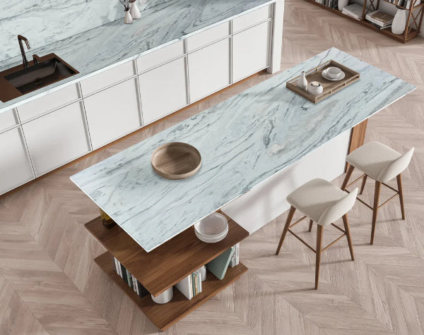 Kitchen | Circo White Marble Slab