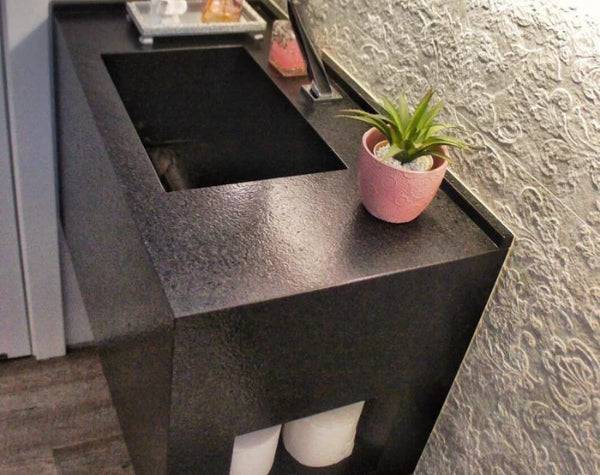Bathroom | Inca Dark Granite Slab