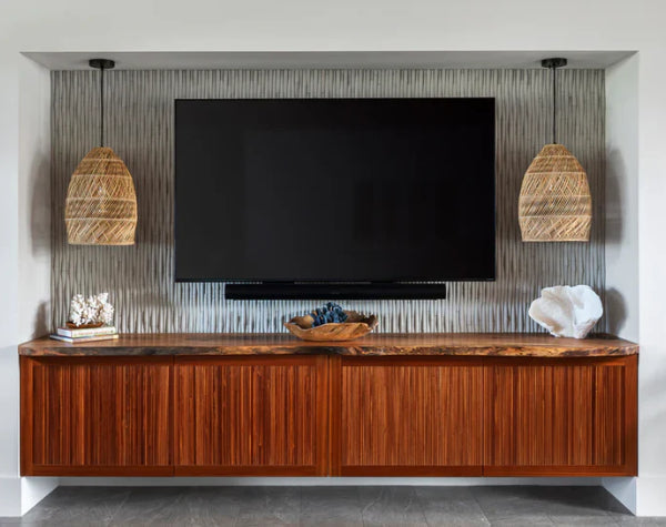 Living Room | Sandstone Mint Mini Cladding