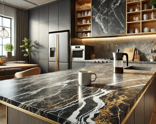 Kitchen | Infinity Brown Granite Slab