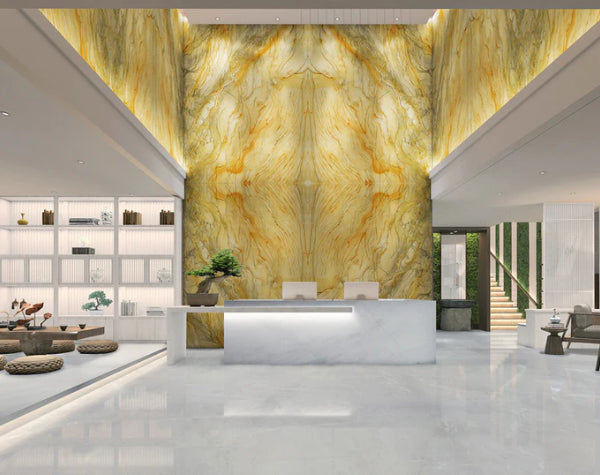 Candelarius Quartzite Slab Hawaii Stone Imports