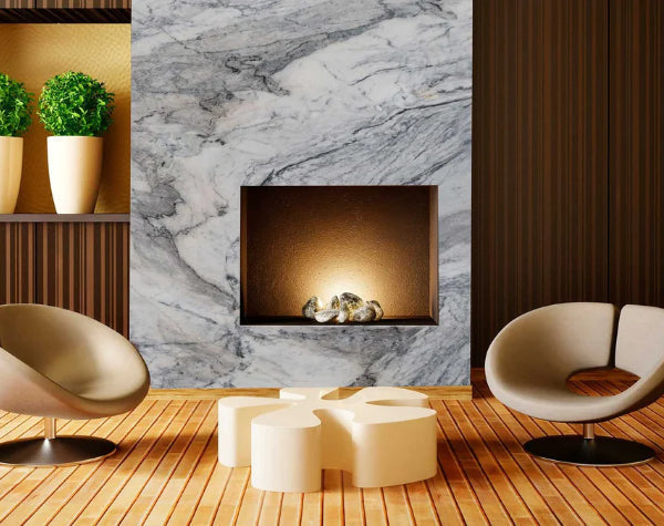 Living Room | Gloria Venato Marble Slab