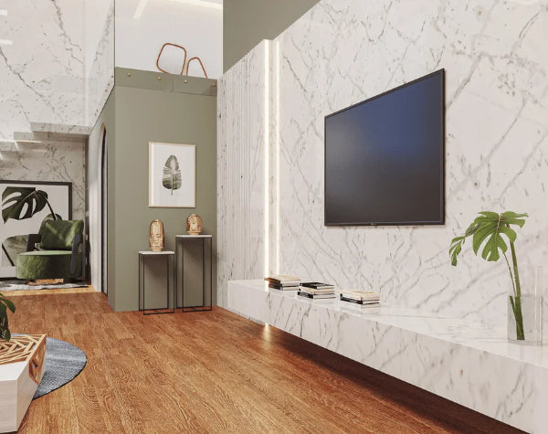 Living Room | Gloria Venato Marble Slab