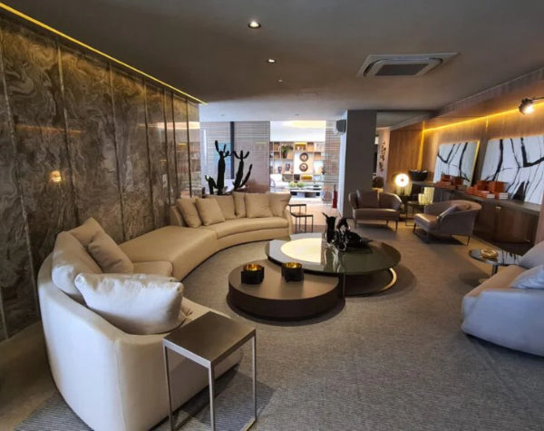 Living Room | Avalanche Dolomite Slab