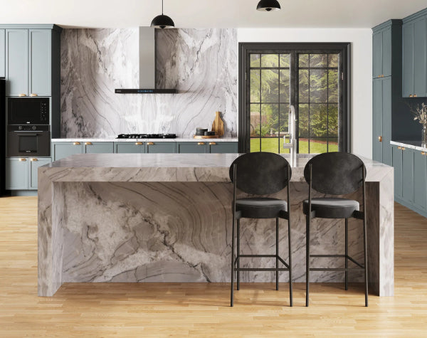 Kitchen | Aurora Borealis Quartzite Slab