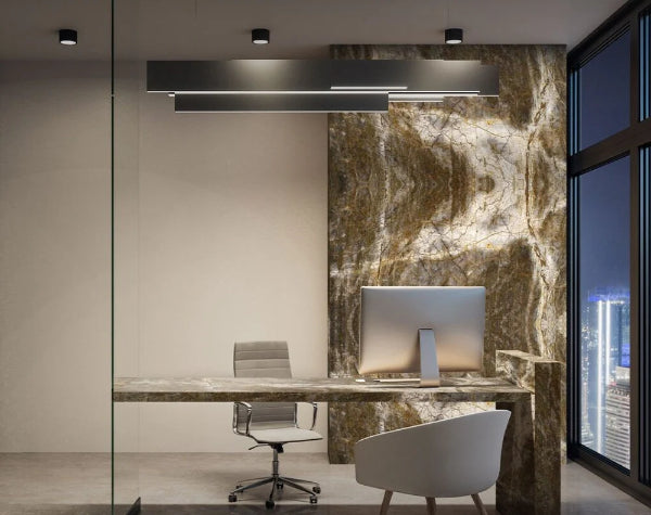 Office | Deep Forest Quartzite Slab