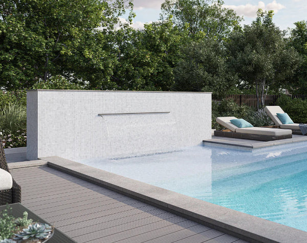 Pool | Rainwashed Lava Glass 1x1 Straight Set