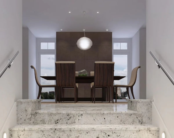 Dining Room | Salinas White Granite Slab