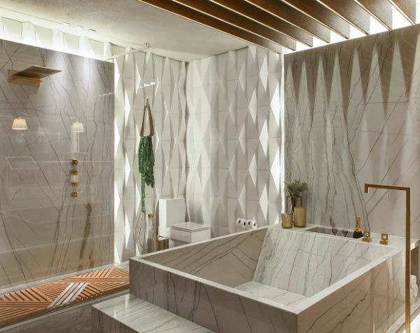 Bathroom | Yosemite Falls Quartzite Slab