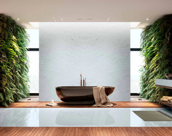 Bathroom | Tesoro Bianco Marble Slab